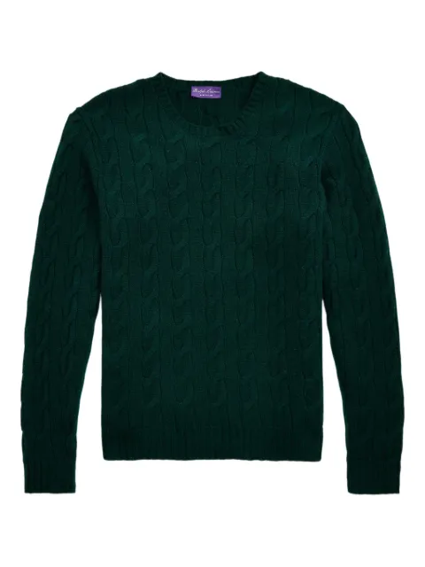 Ralph Lauren Purple Label cable-knit jumper