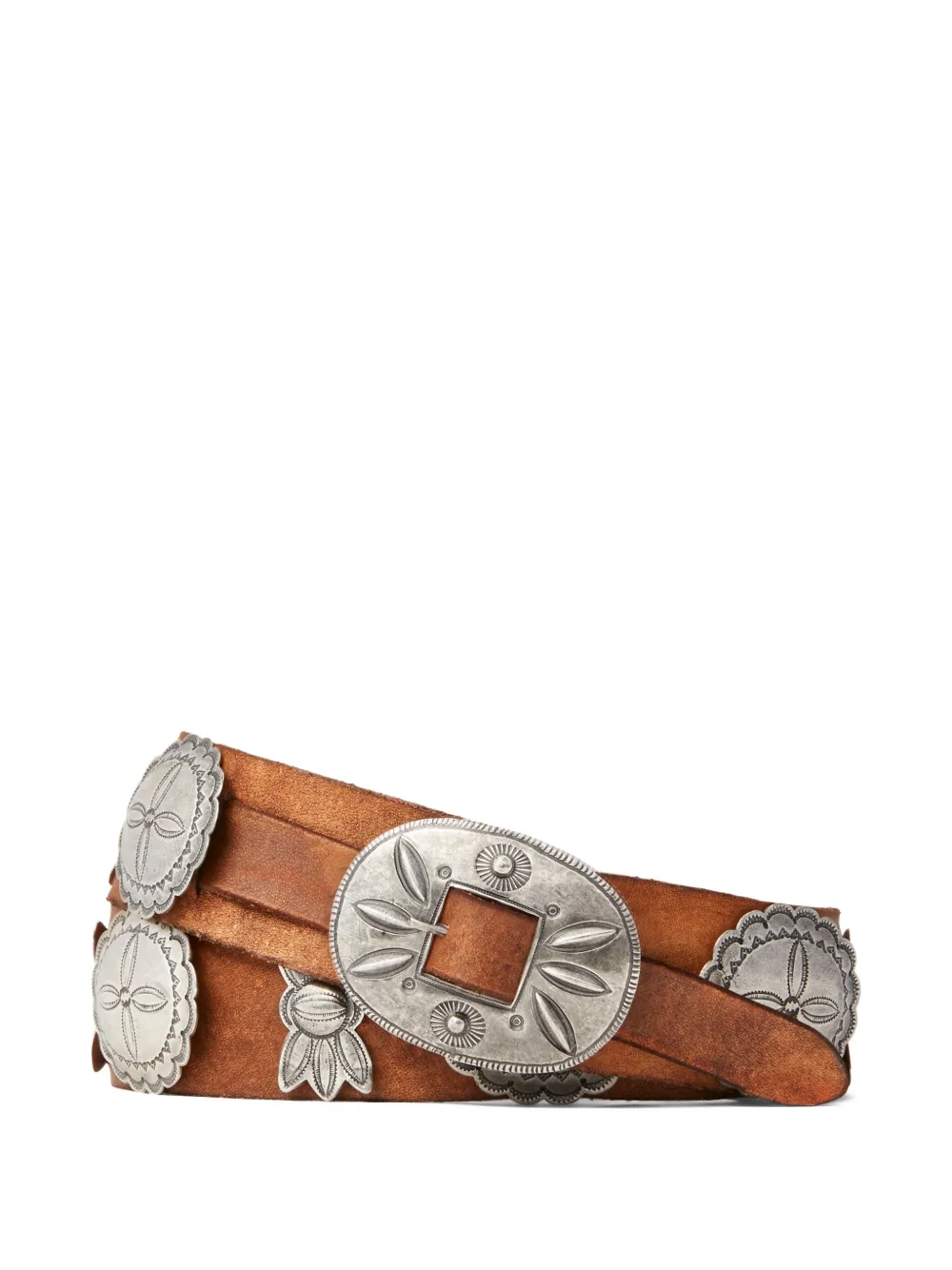 Ralph Lauren Purple Label Western-style belt - Brown