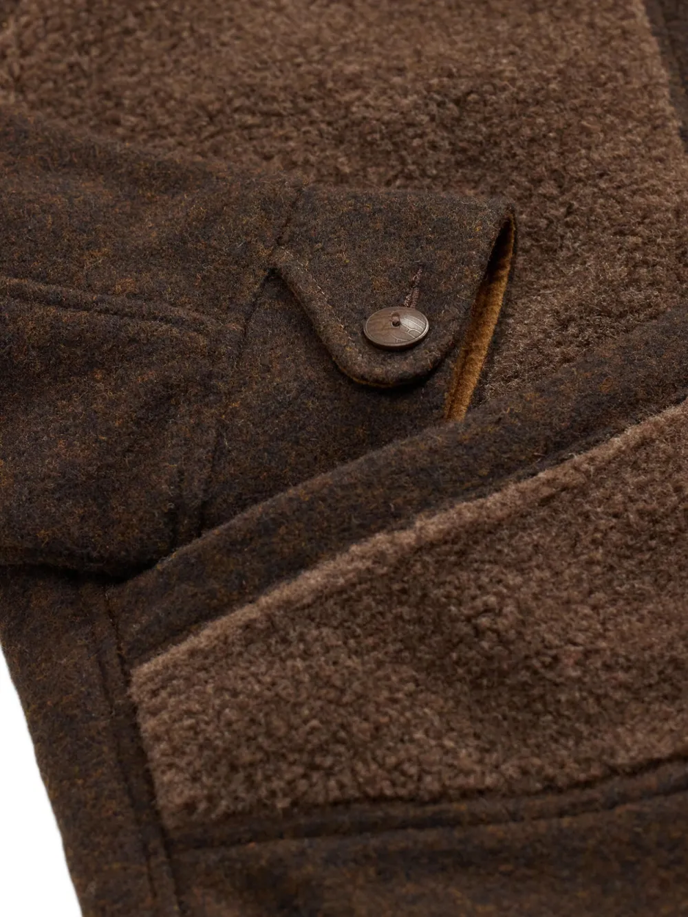 Ralph Lauren RRL Bomberjack met rits Bruin