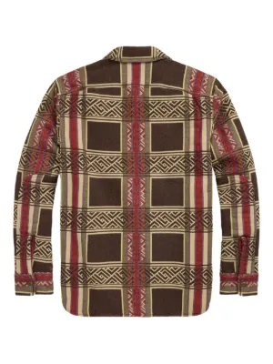 定価9万2,000円 RRL 2025AW シャツジャケットジャガード織 M Ralph Lauren RRL メンズ シャツジャケット通販 - FARFETCH
