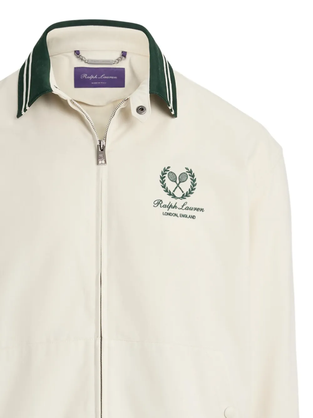 Ralph Lauren Purple Label embroidered-logo bomber jacket | Bomber Jackets | Image 2