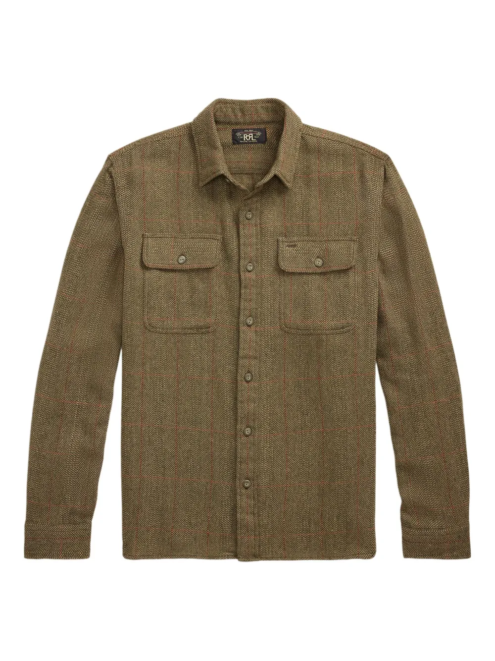 Ralph Lauren RRL Grayson チェック シャツ - ブラウン Ralph Lauren RRL Grayson チェック シャツ - ブラウン