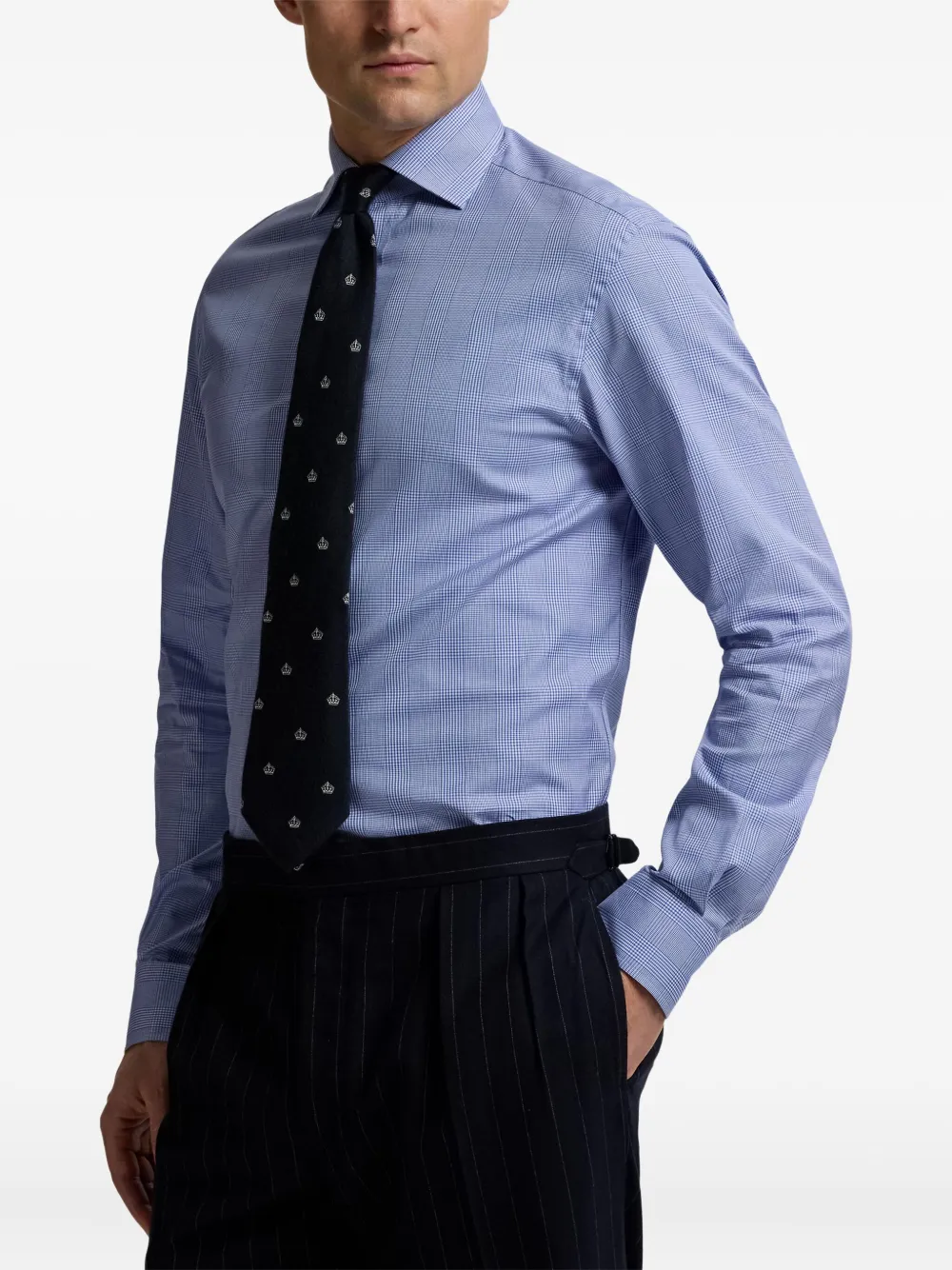 Ralph Lauren Long-sleeve Check Shirt In Blue