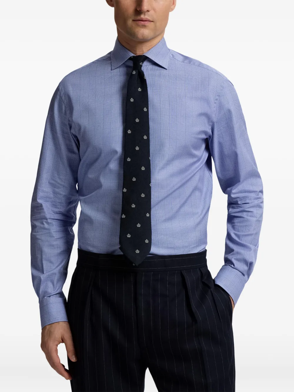 Ralph Lauren Long-sleeve Check Shirt In Blue