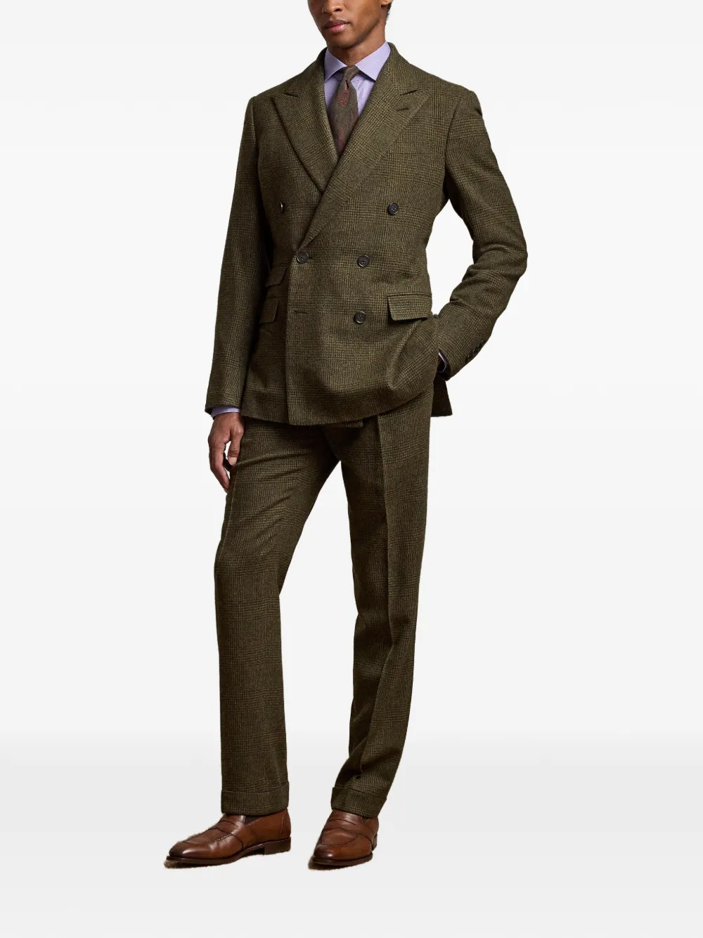 Ralph Lauren Purple Label Overhemd met lange mouwen Paars