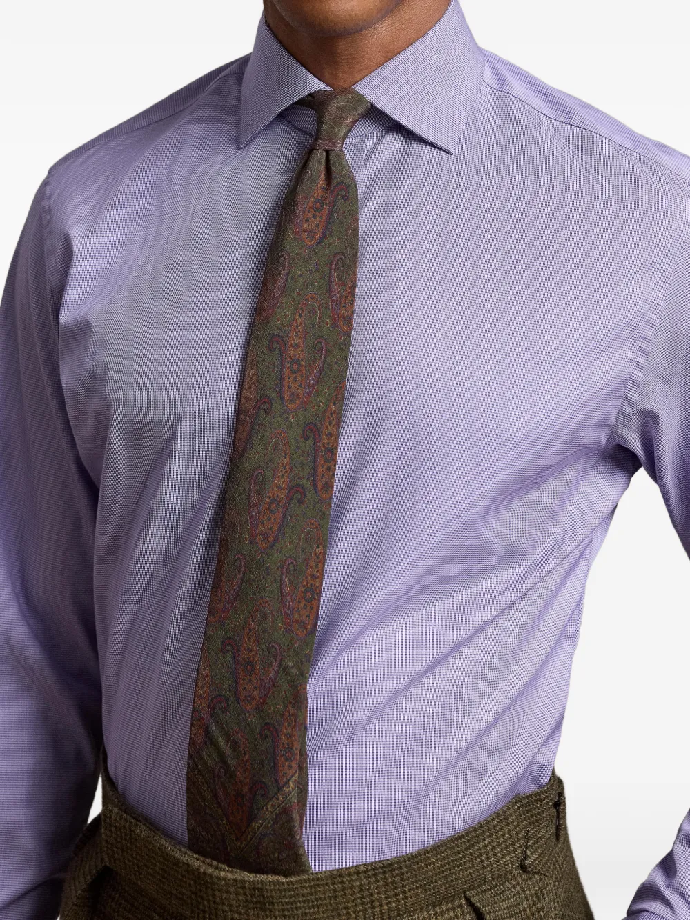 Ralph Lauren Purple Label Overhemd met lange mouwen Paars