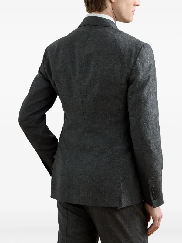 Ralph Lauren Purple Label double-breasted Tailored Blazer | Grey