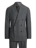 Ralph Lauren Purple Label double-breasted tailored blazer - Grey