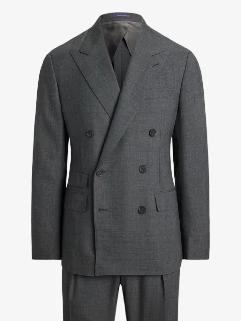 Ralph Lauren Purple Label double-breasted tailored blazer
