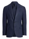 Ralph Lauren Purple Label herringbone blazer - Blue