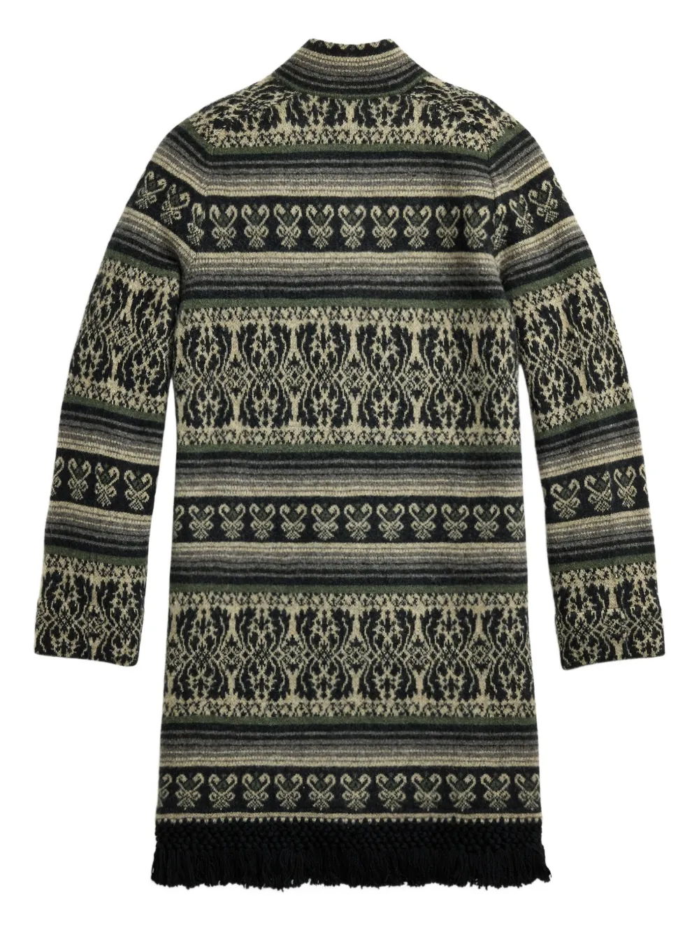 Ralph Lauren RRL Amelia fringed patterned coat | Cardigans | Image 2