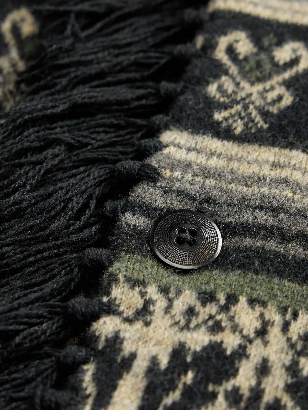 Ralph Lauren RRL Amelia jas met franje Grijs