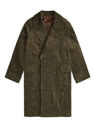 Ralph Lauren RRL コーデュロイ ダブルコート | グリーン | FARFETCH JP