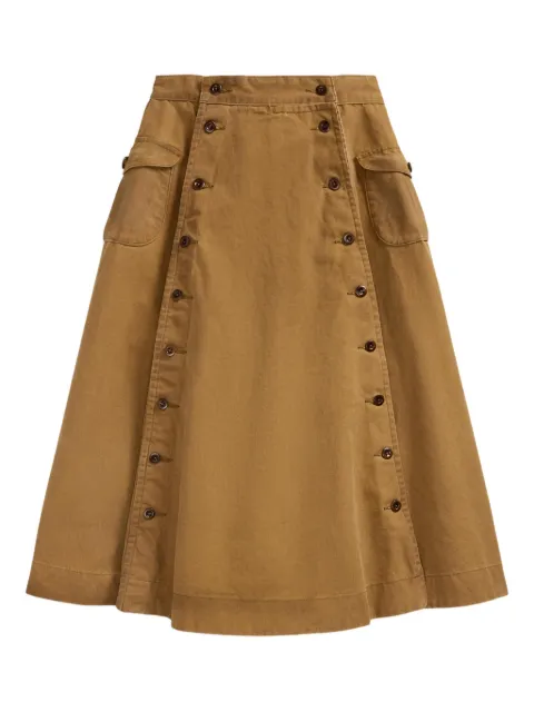 Ralph Lauren RRL Caitlyn front-buttoned skirt