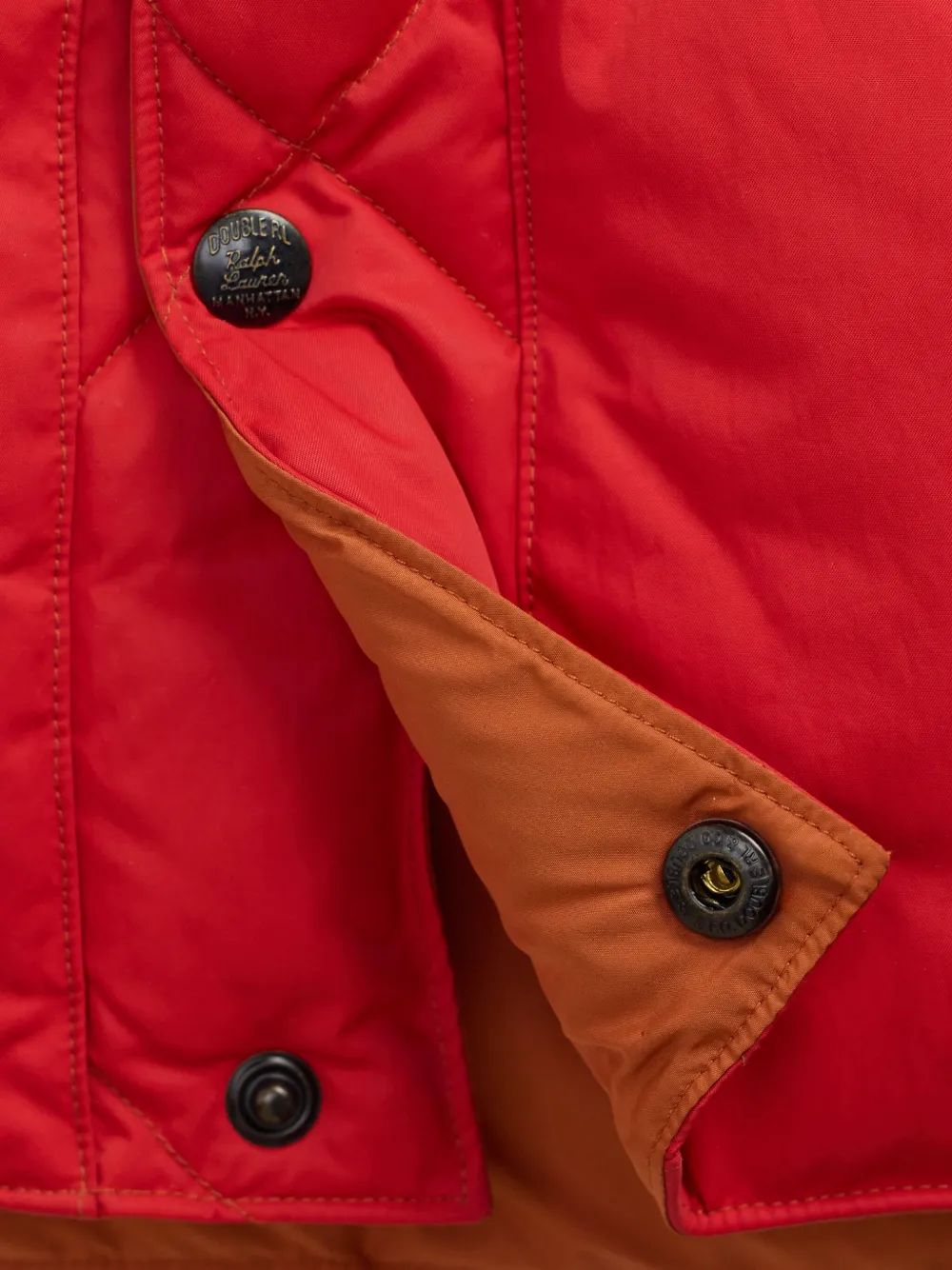 Ralph Lauren RRL Gewatteerde bodywarmer Oranje
