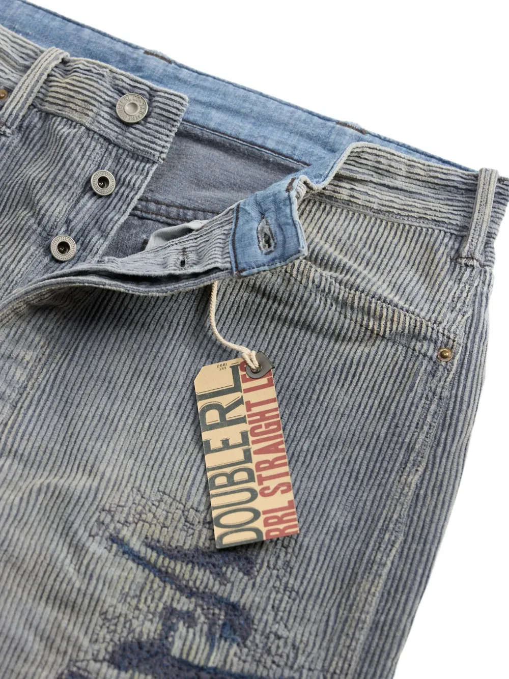 Ralph Lauren RRL Ribfluwelen broek Blauw