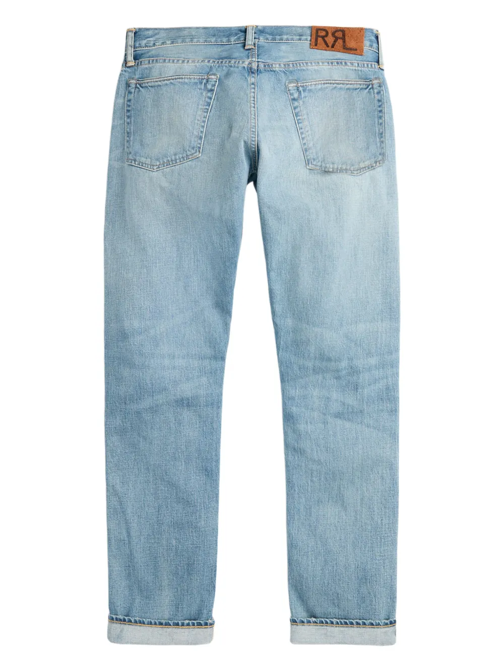Ralph Lauren RRL Jeans met gerolde pijpen Blauw
