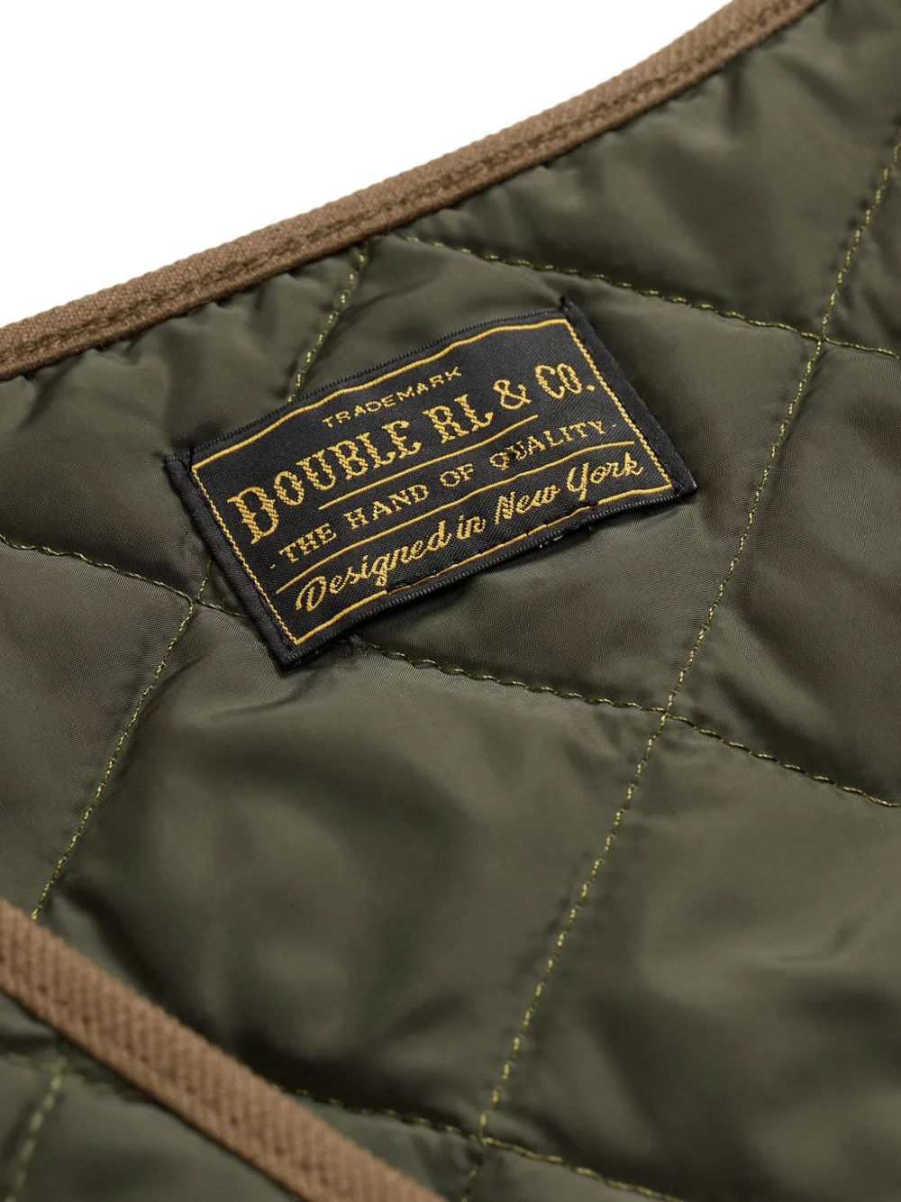 Ralph Lauren RRL Gewatteerde bodywarmer Groen