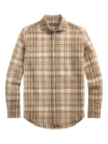 Ralph Lauren Purple Label check-print shirt - Neutrals