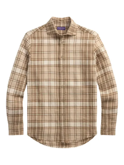 Ralph Lauren Purple Label check-print shirt