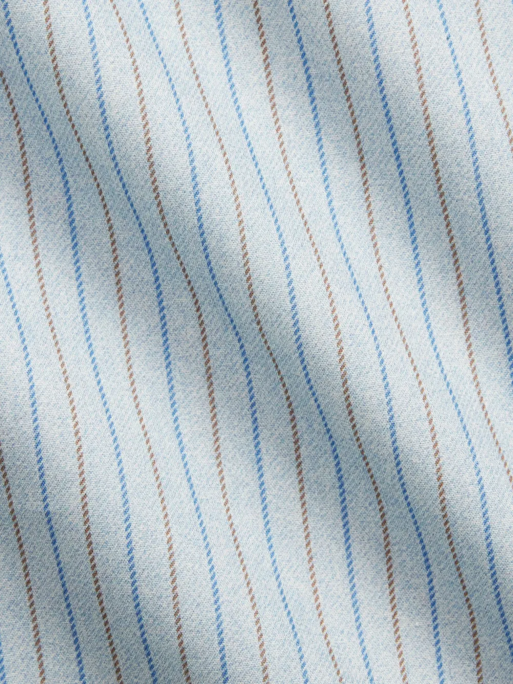Rrl Eli Striped Button-up Shirt In Blue