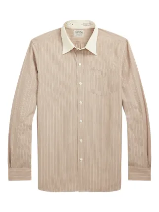 Ralph Lauren RRL Maxx Club Shirt Neutrals FARFETCH