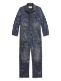 Ralph Lauren RRL paint-splatter jumpsuit - Blue
