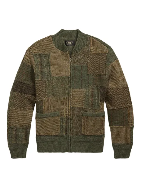 Ralph Lauren RRL patchwork-design cardigan