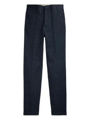 Ralph Lauren RRL ベルトループ パンツ | ブルー | FARFETCH JP