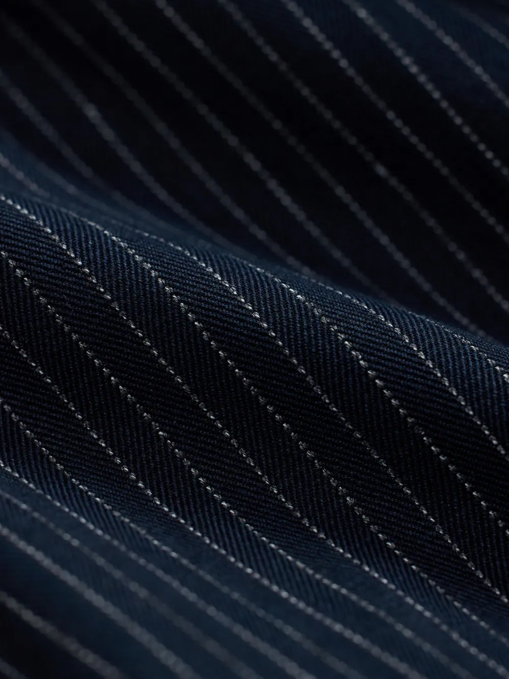 Ralph Lauren RRL Pantalon met krijtstreep Blauw