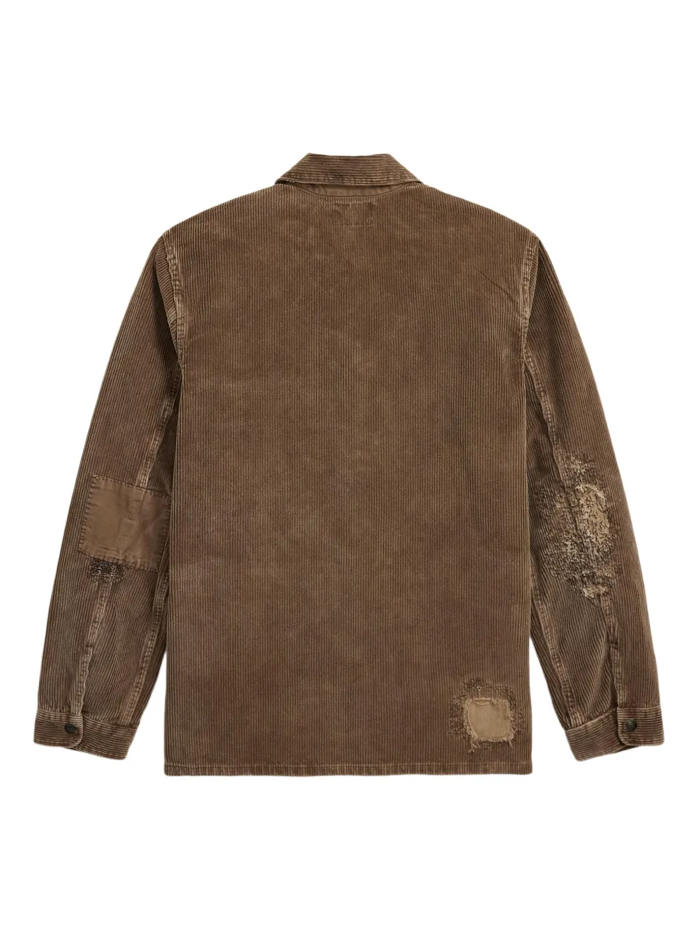 Ralph Lauren RRL Ribfluwelen overhemd - Bruin