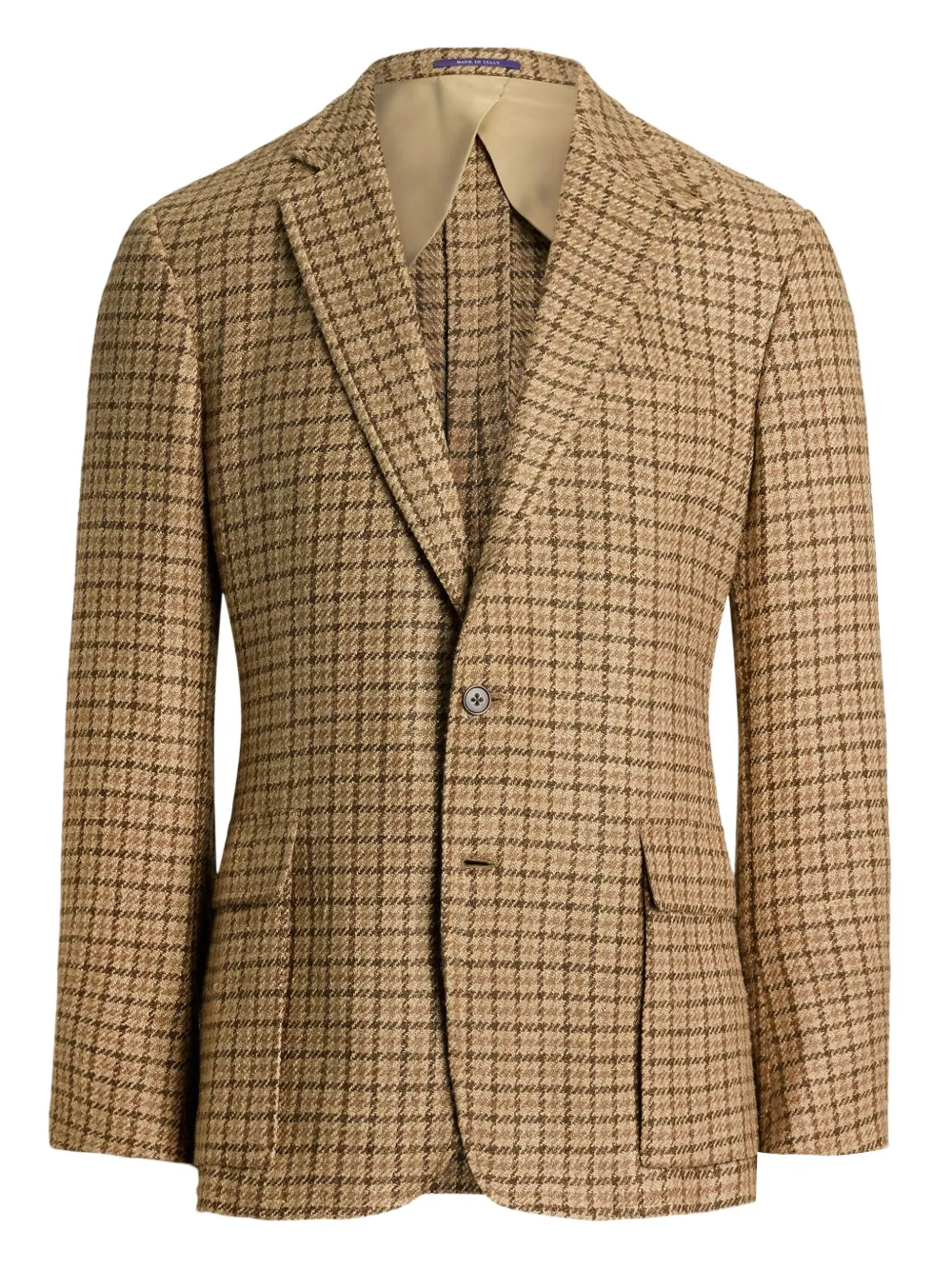 Ralph Lauren Purple Label Blazer a quadri - Toni neutri