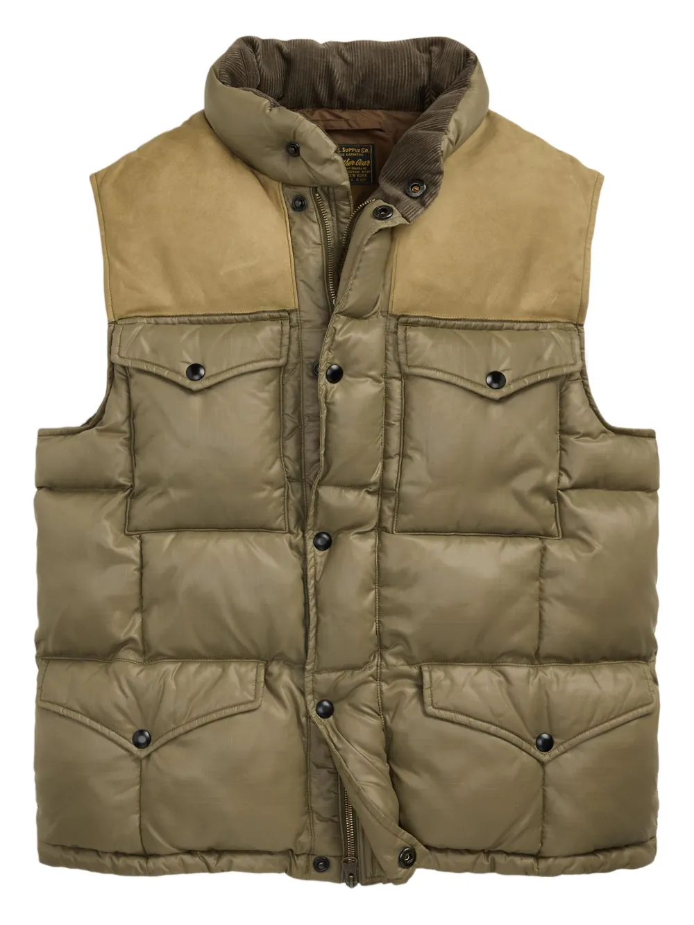 Ralph Lauren RRL Gefütterte Weste | Grün | Image 1