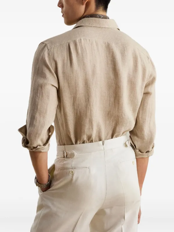 Ralph Lauren Purple Label リネンシャツ Ralph Lauren Purple Label Classic Linen Sport Shirt | Saks