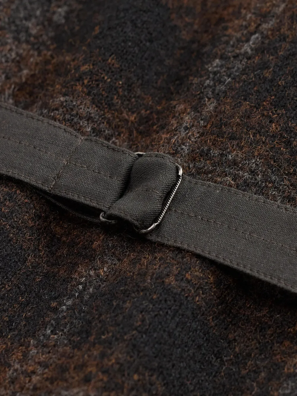 Ralph Lauren RRL Geruite cargo gilet Bruin