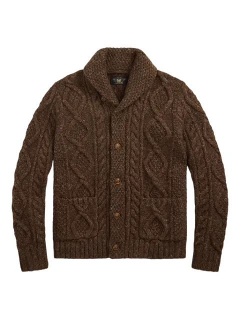 Ralph Lauren RRL cable-knit shawl-collar cardigan