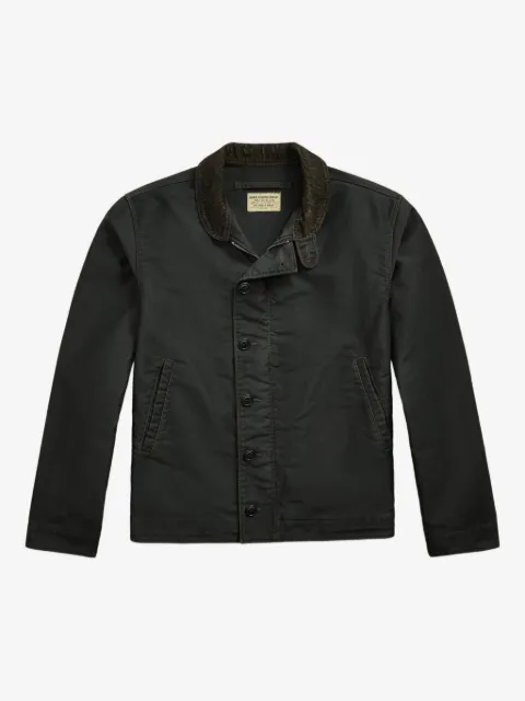 Ralph Lauren RRL Jack met ribfluwelen kraag