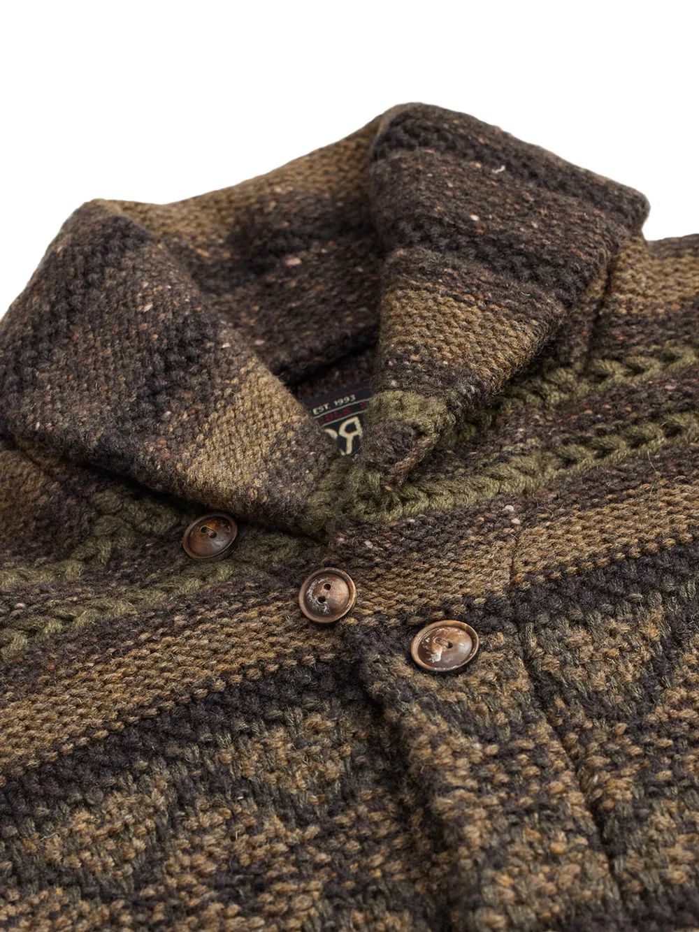 Ralph Lauren RRL Vest met patroon Bruin