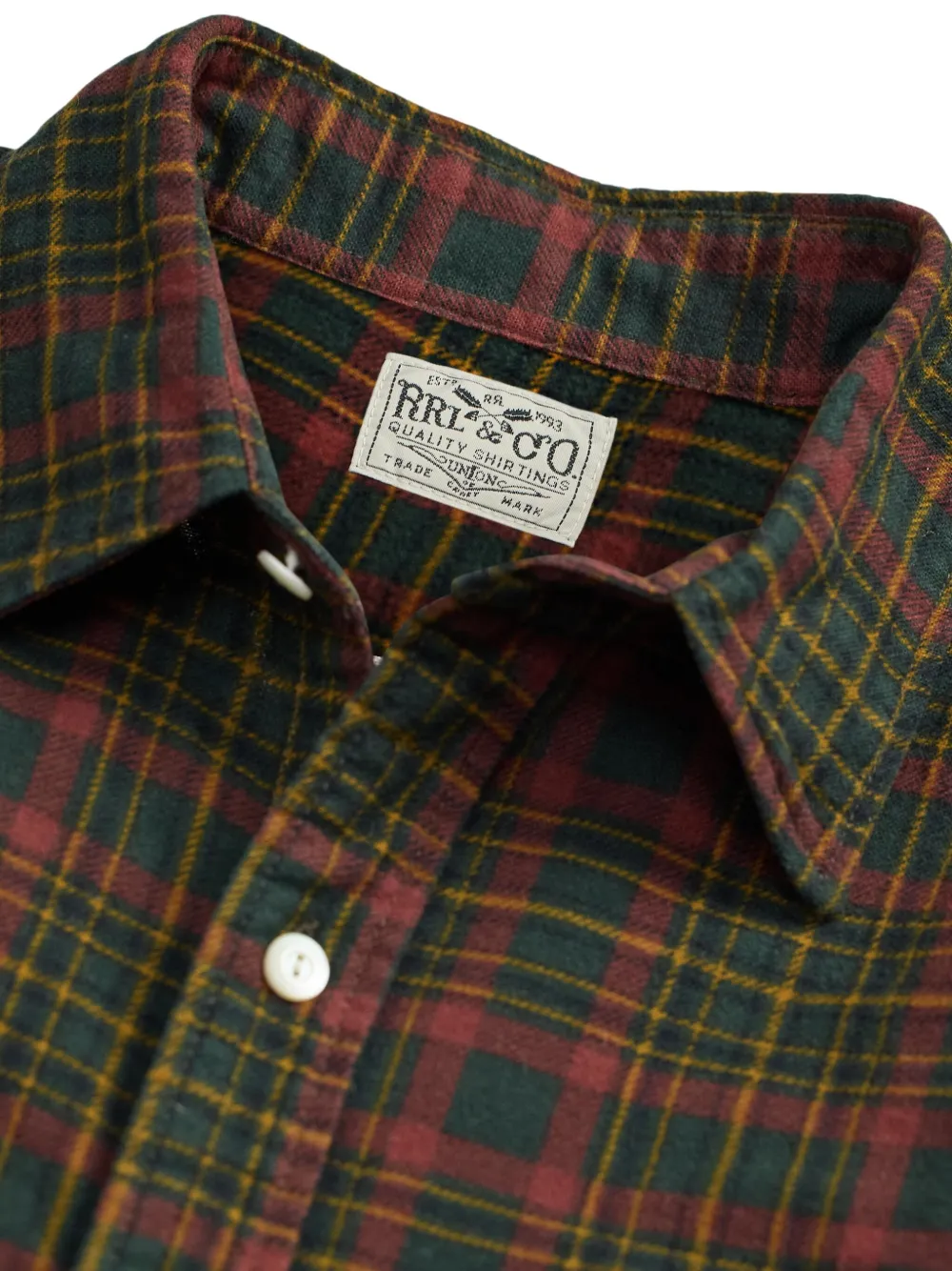 Ralph Lauren RRL Eli overhemd Groen