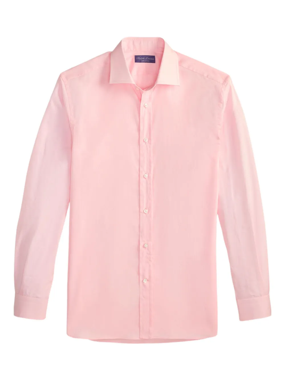 Ralph Lauren Purple Label long-sleeve cotton shirt | Pink | Image 1