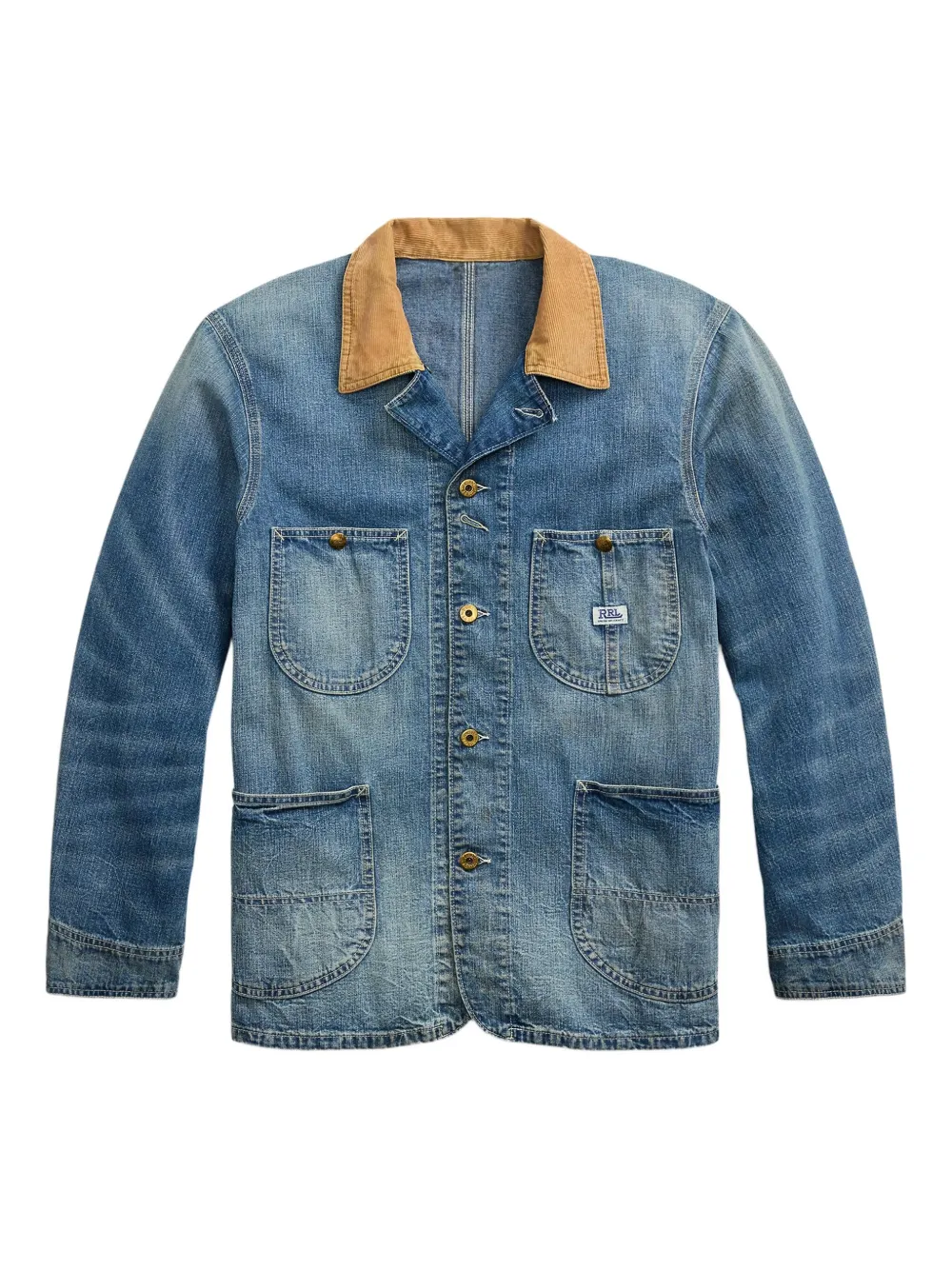 Ralph Lauren RRL Denim jack Blauw