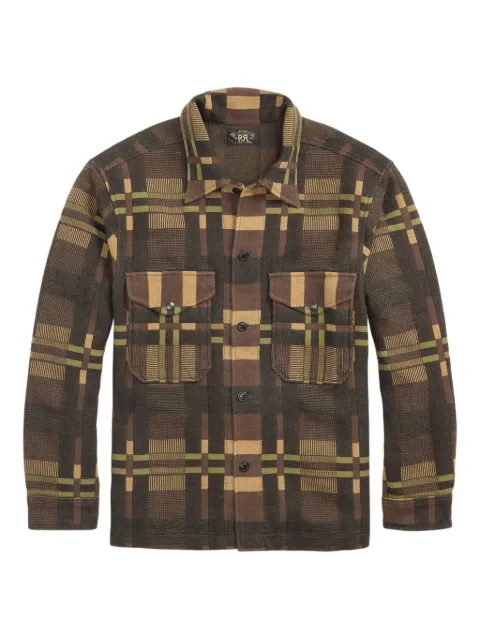 Ralph Lauren RRL plaid-patterned cotton shirt
