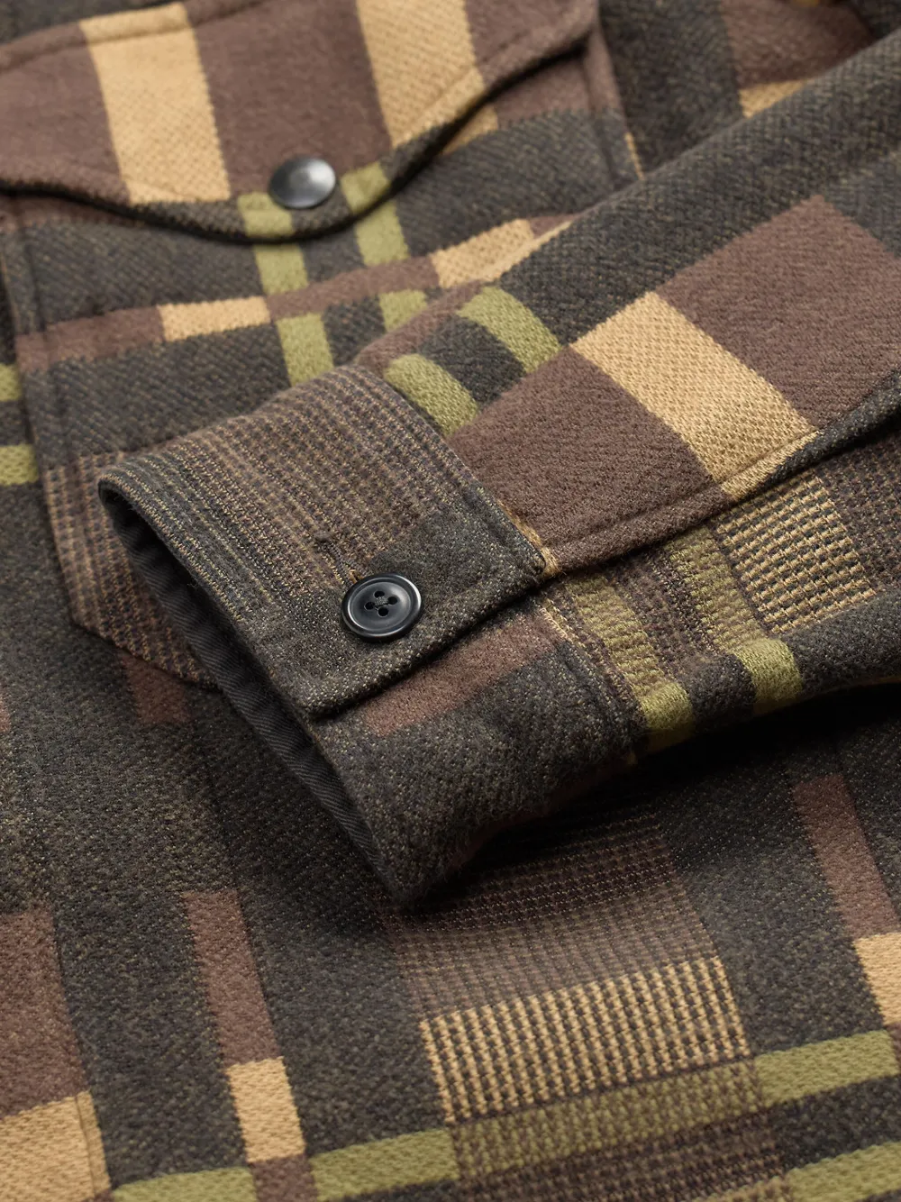 Ralph Lauren RRL Geruit overhemd Bruin