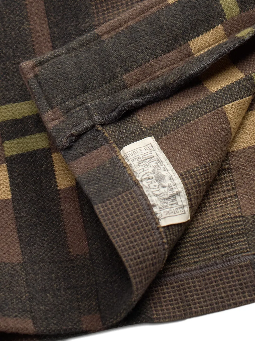 Ralph Lauren RRL Geruit overhemd Bruin