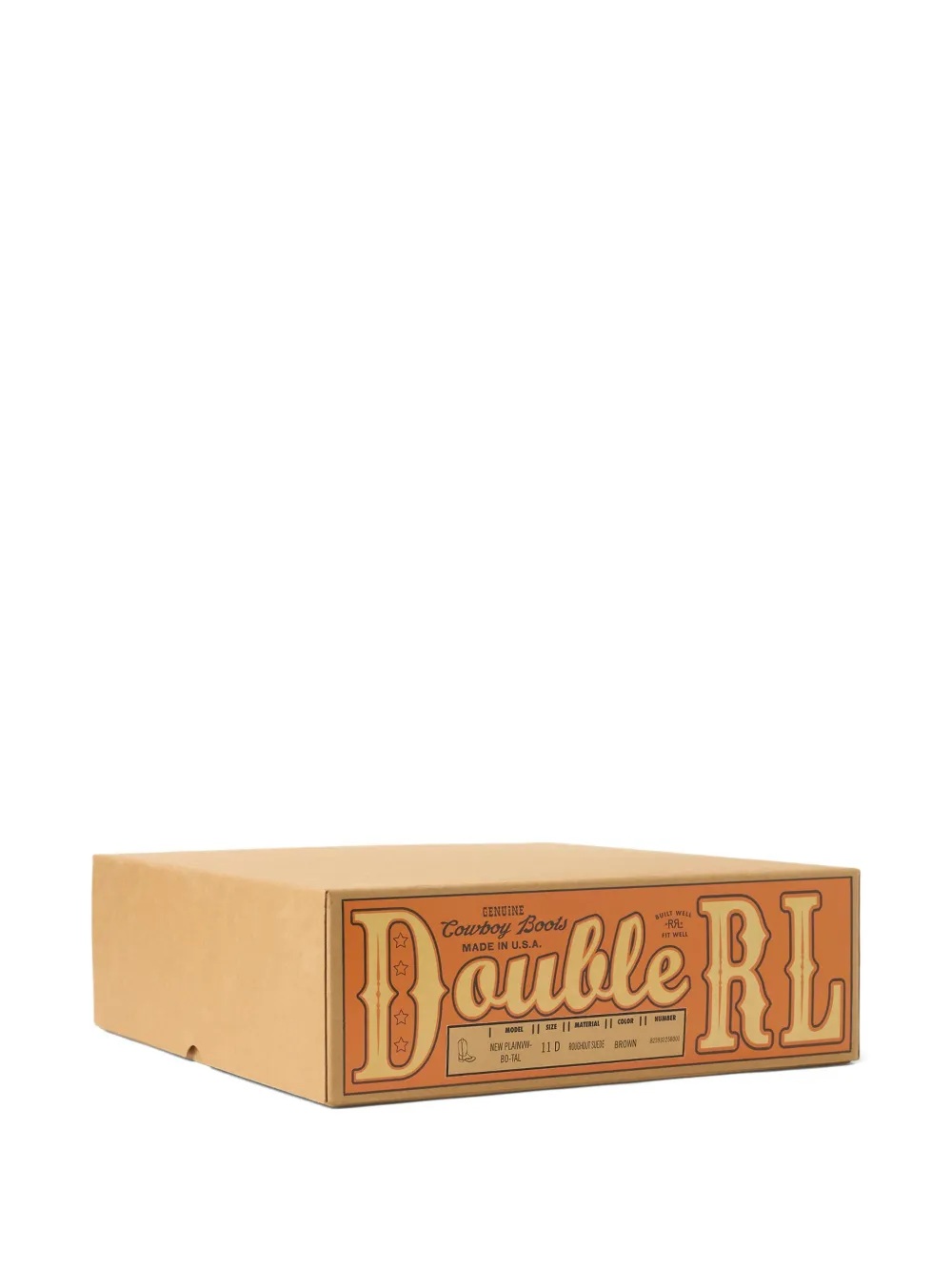 Ralph Lauren RRL Suède enkellaarzen met Western-stijl Bruin