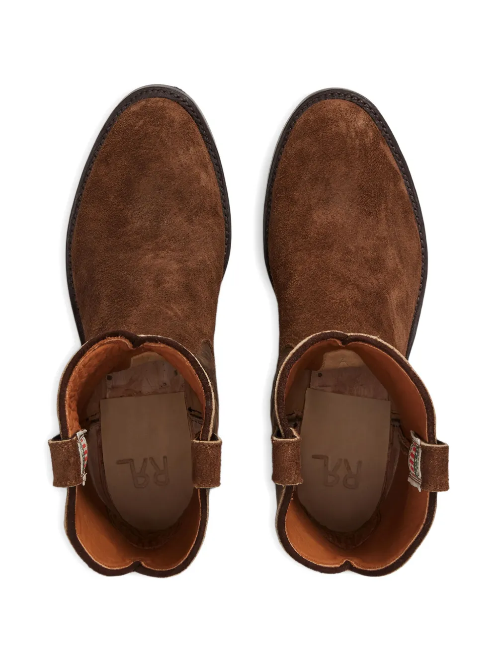 Ralph Lauren RRL Walker leather ankle boots Brown