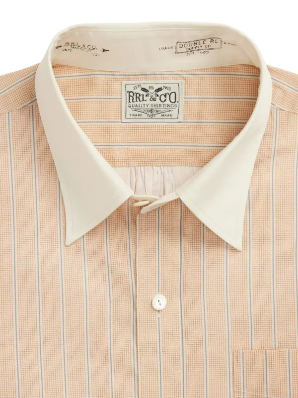J*s様 RRLストライプシャツ Mサイズ POLO RALPH LAUREN ポロラルフローレン ストライプ シャツ