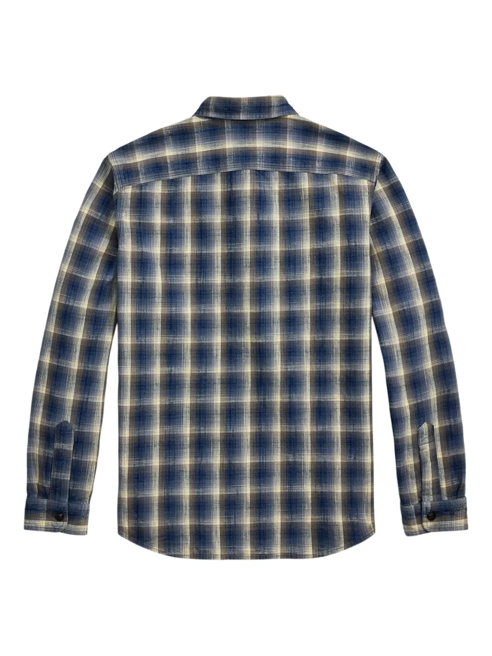 Ralph Lauren RRL Geruit overhemd Blauw