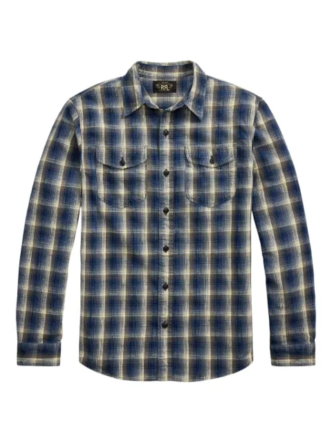 Ralph Lauren RRL plaid cotton shirt
