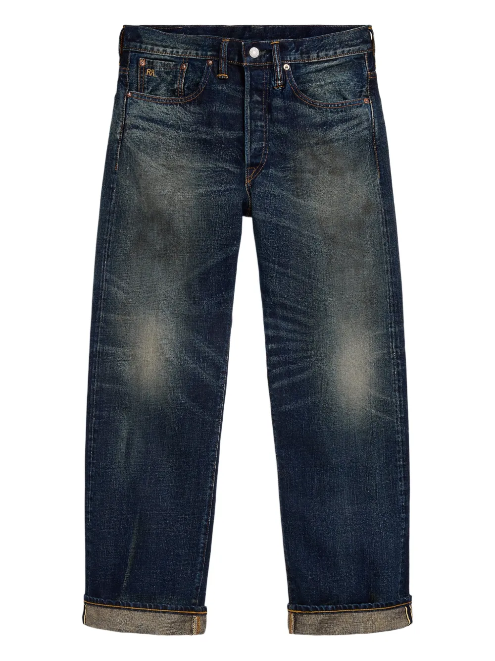 Ralph Lauren RRL Straight jeans Blauw